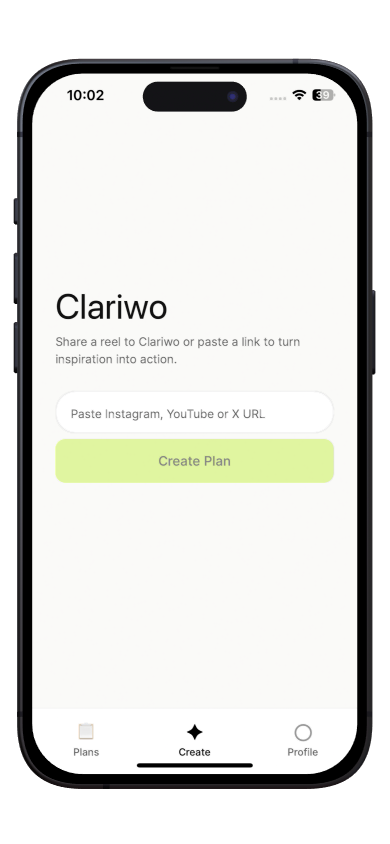 Clariwo screenshot 2