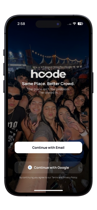 Hoode screenshot 1